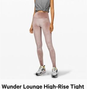 Lululemon velvet leggings